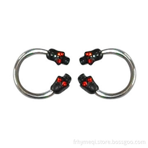 316L Surgical Steel Circular Horseshoes Made of UV, 2013 Hot Selling